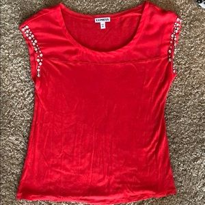 Express Red Dressy Shirt Size XS Gently Used